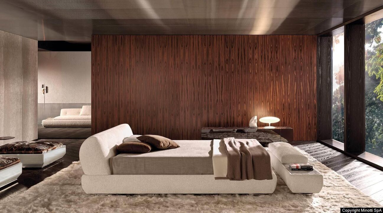 Minotti Bett Supermoon