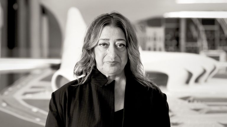 Architektin Zaha Hadid Architektin Zaha Hadid